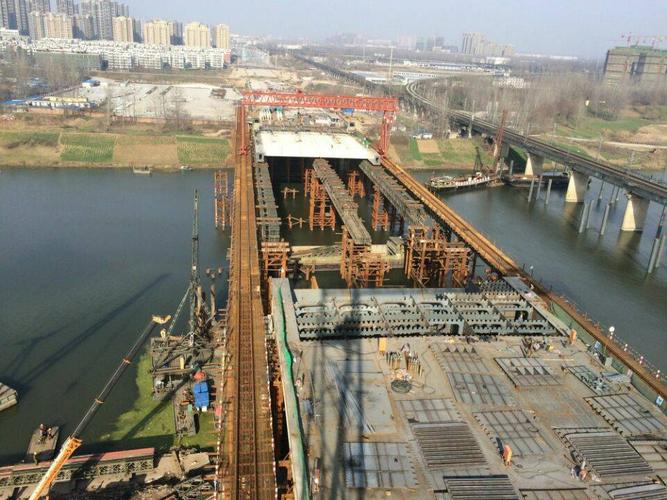 承建单位:安徽省公路桥梁工程 施工单位:济南大河路桥工程